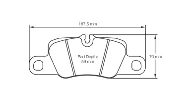 Pagid Racing Brake Pads No. 4909 - Competition Motorsport